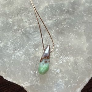 Soulku chrysoprase necklace